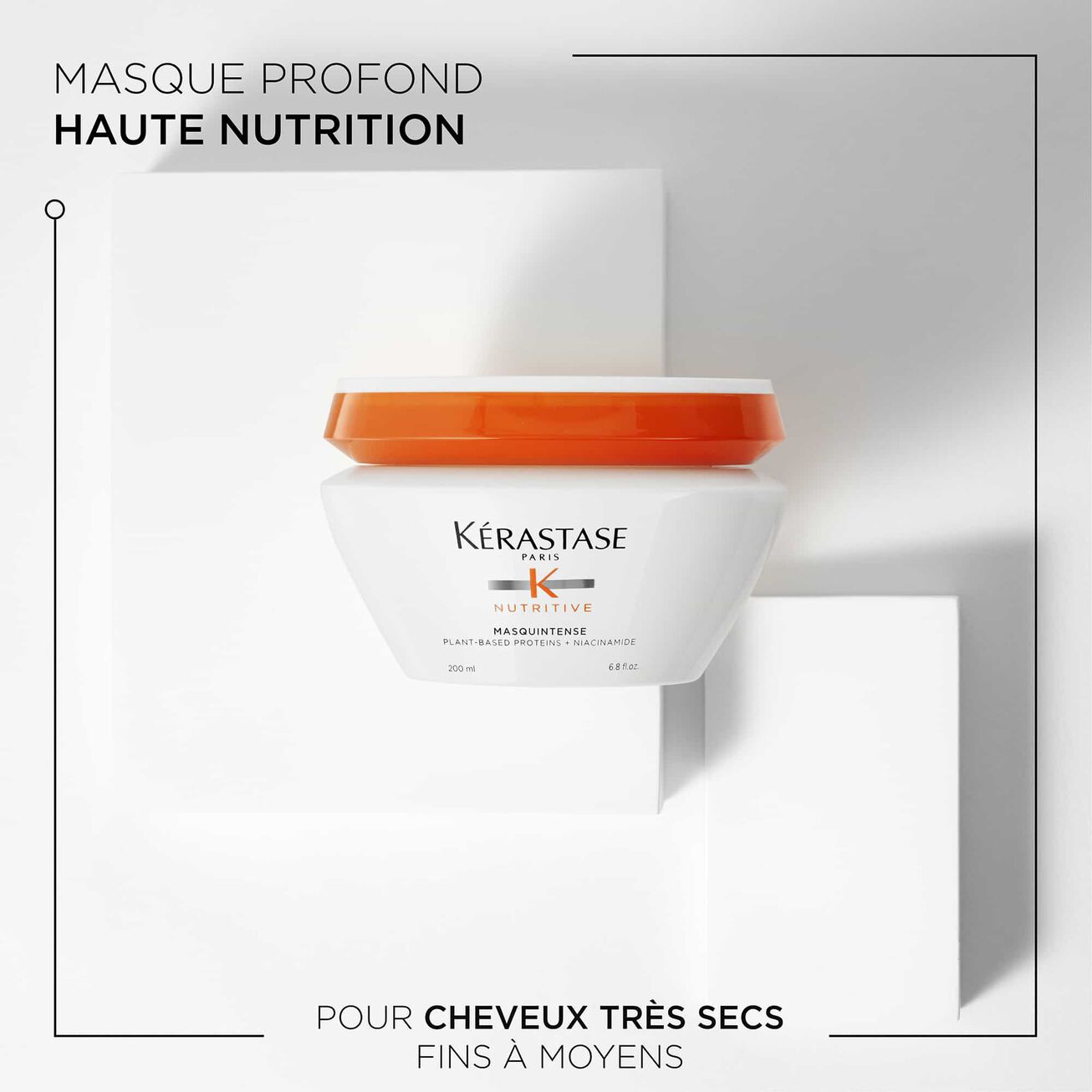 Masquintense pour cheveux secs, fins 200 ml Nutritive - Kérastase