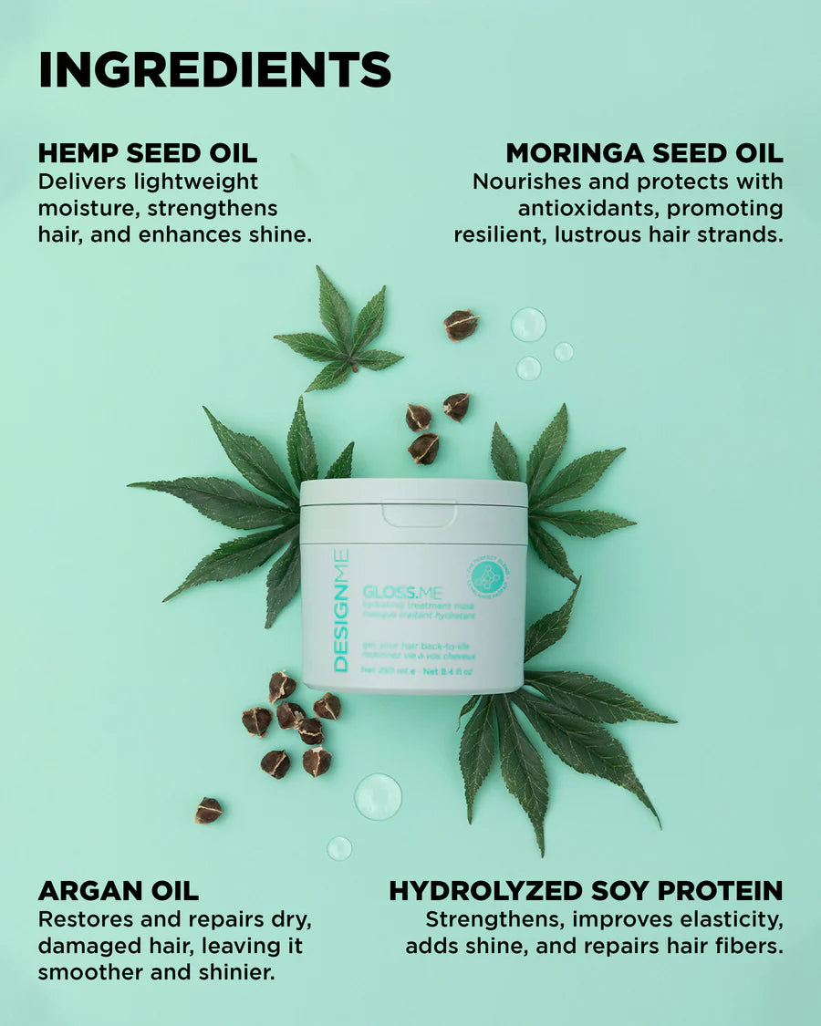 Gloss.Me Hydrating Mask 250 ml - Design.Me