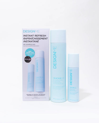 Quickie.Me Dark Tone Dry Shampoo Duo 339+96 ml - Design.Me