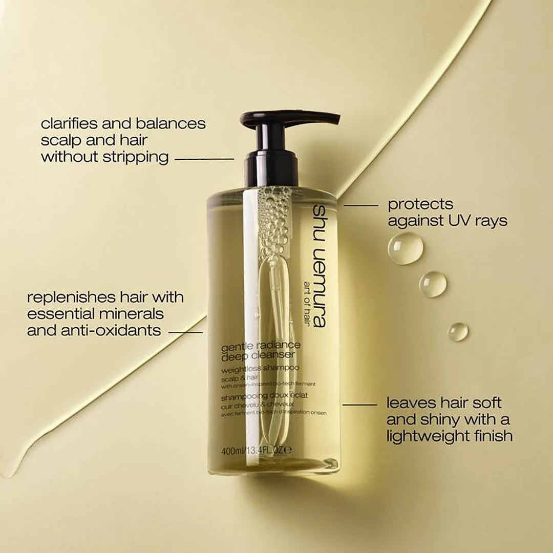 Shampoing Doux Éclat Gentle Radiance 400 ml - Shu Uemura