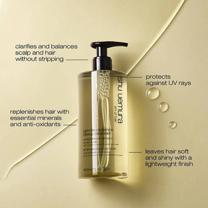 Shampoing Doux Éclat Gentle Radiance 400 ml - Shu Uemura
