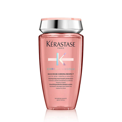 Bain Riche Chroma Respect shampoing pour cheveux colorés, épais 250 ml Chroma Absolu - Kérastase