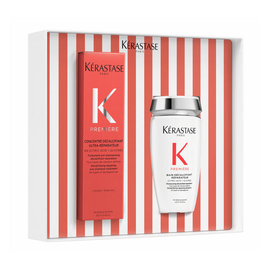 Coffret de Printemps pour cheveux abîmés réparateur décalcifiant Première - Kérastase