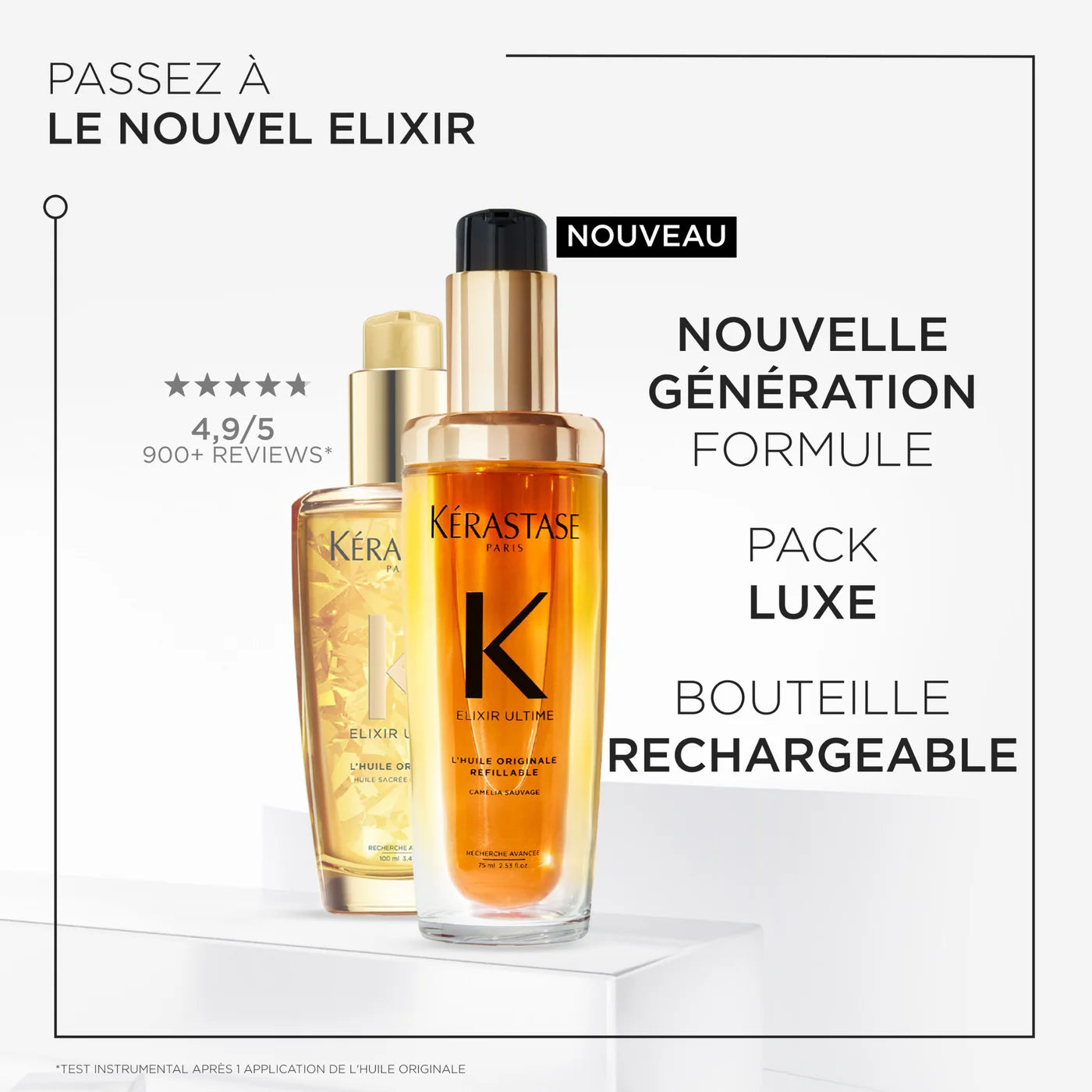 Huile Originale Rechargeable 75 ml Elixir Ultime - Kerastase