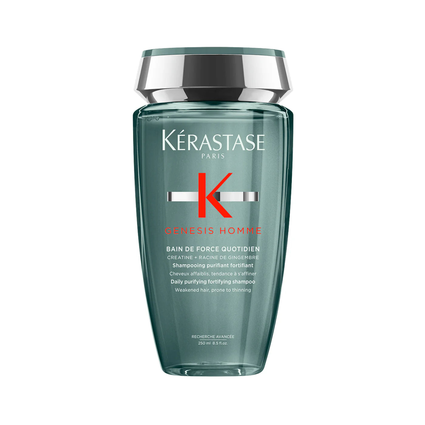 Bain de Force Quotidien Shampoing anti-chute pour les hommes 250 ml Genesis Homme - Kérastase