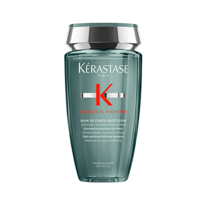 Bain de Force Quotidien Shampoing anti-chute pour les hommes 250 ml Genesis Homme - Kérastase