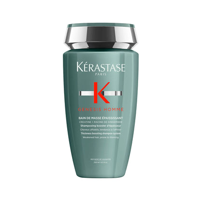 Bain de Masse Épaississant Shampoing anti-chute pour les hommes 250 ml Genesis Homme - Kérastase