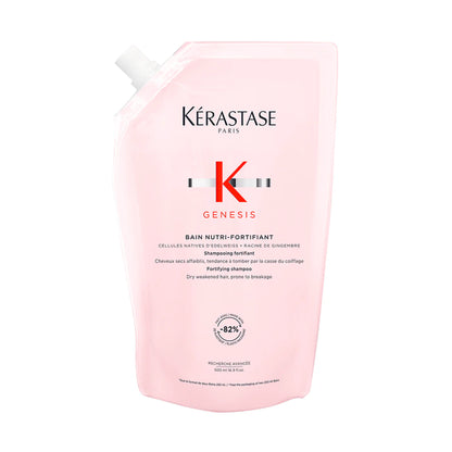 Recharge Bain Nutri-Fortifiant Shampoing pour cheveux fragiles 500 ml Genesis - Kérastase