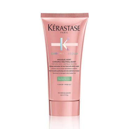 Masque Vert Neutralisant anti reflet rouge 150 ml Chroma Absolu - Kérastase