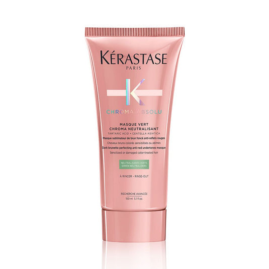 Masque Vert Neutralisant anti reflet rouge 150 ml Chroma Absolu - Kérastase
