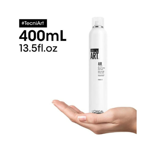 Spray de Fixation Air Fix 5 400 ml Tecni.Art - L'Oréal Professionnel