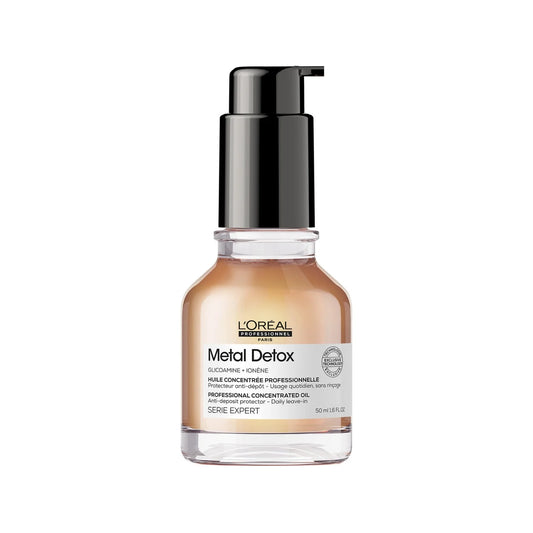 Huile Concentrée Protectrice Anti-Dépôt Metal Detox 50 ml - L'Oréal Professionnel