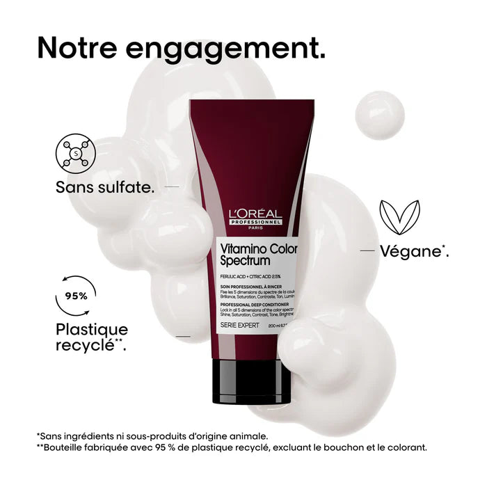 Revitalisant pour Cheveux Colorés 200 ml Vitamino Color Spectrum - L'Oréal Professionnel