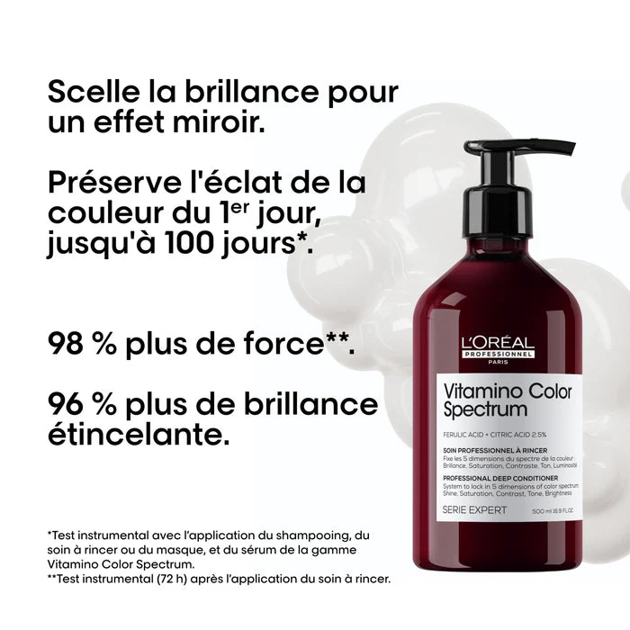 Revitalisant pour Cheveux Colorés 500 ml Vitamino Color Spectrum - L'Oréal Professionnel