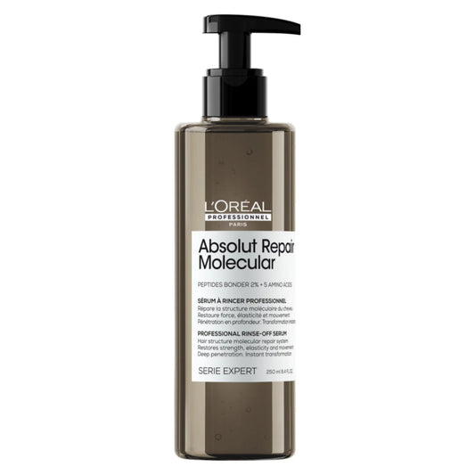 Sérum à rincer pour Cheveux très Abîmés 250 ml Absolut Repair Molecular - L'Oréal Professionnel