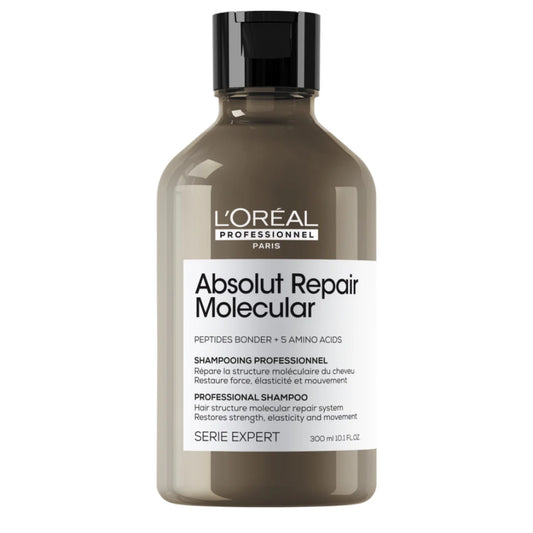 Shampoing pour Cheveux très Abîmés 300 ml Absolut Repair Molecular - L'Oréal Professionnel