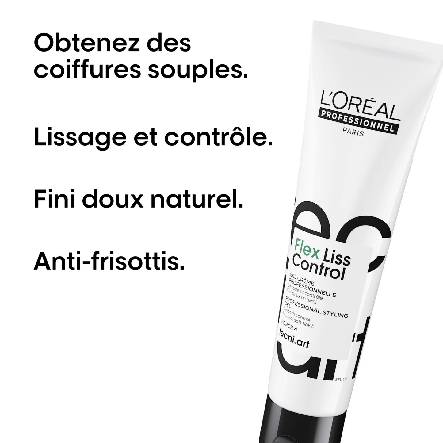 Liss Control Gel-crème Lissant pour cheveux indisciplinés 150 ml Tecni.Art - L'Oréal Professionnel