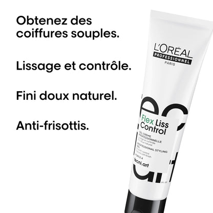 Liss Control Gel-crème Lissant pour cheveux indisciplinés 150 ml Tecni.Art - L'Oréal Professionnel