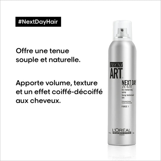 Next Day Hair Spray Texturisant Sec 193 g Tecni.Art - L'Oréal Professionnel