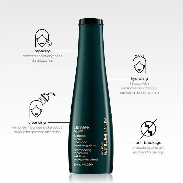 Ultimate Reset Routine for Very Damaged, Fine to Medium Hair - Shu Uemura