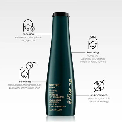 Ultimate Reset Routine for Very Damaged, Fine to Medium Hair - Shu Uemura