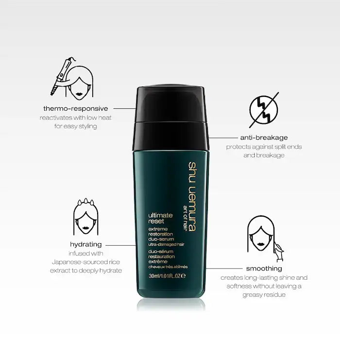 Ultimate Reset Routine for Very Damaged, Medium to Thick Hair - Shu Uemura