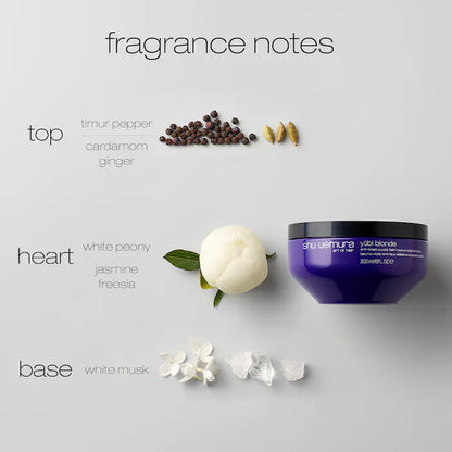 YūBi Blonde Anti-Brass Purple Hair Mask 500ml