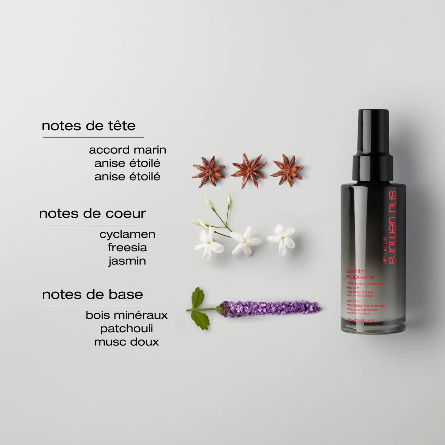 Routine Anti-frisottis & Brillance pour cheveux fins à moyens Ashita suprême - Shu uemura