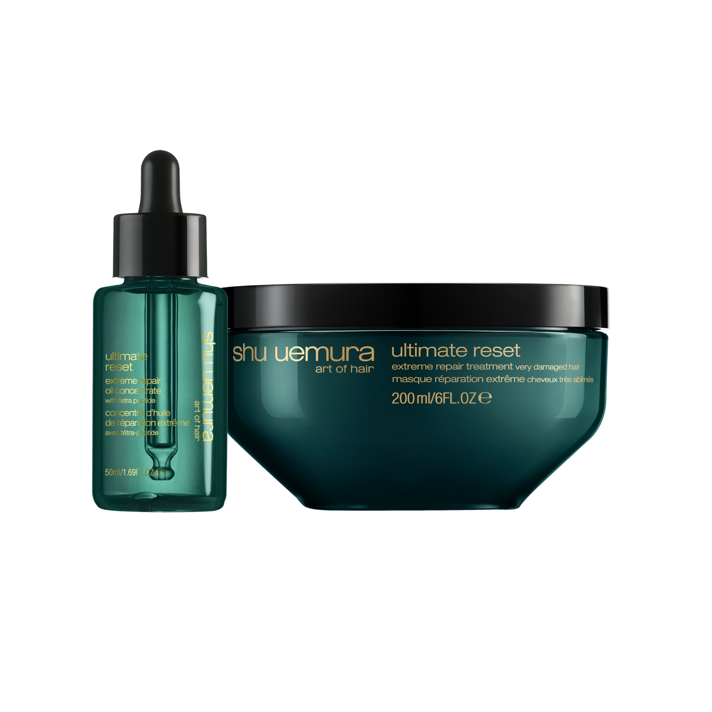 Duo Anti-casse pour cheveux très abîmés Ultimate Reset - Shu uemura